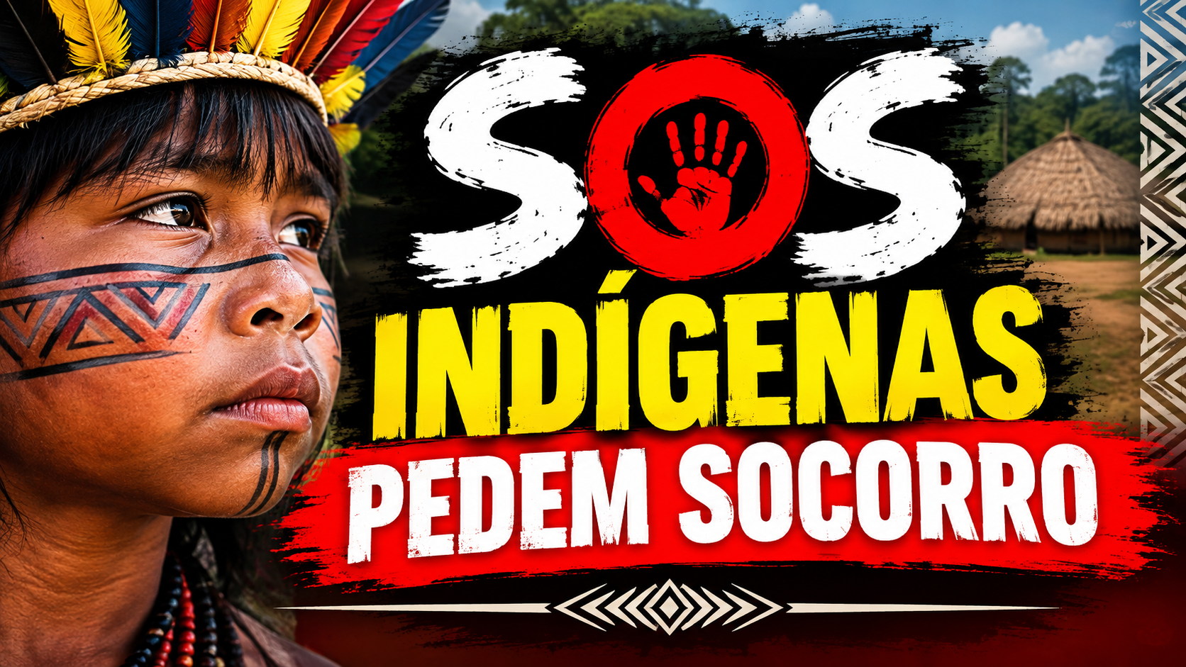 “QUANDO O POVO INDÍGENA PEDE SOCORRO, O SILÊNCIO TAMBÉM MACHUCA!”