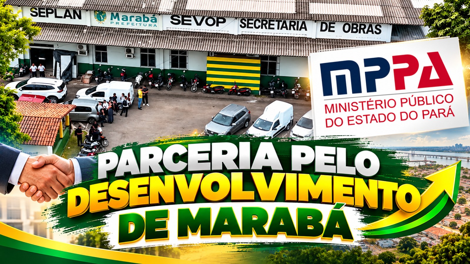 SEVOP E MINISTÉRIO PÚBLICO DISCUTEM NOVOS PROJETOS PARA MARABÁ